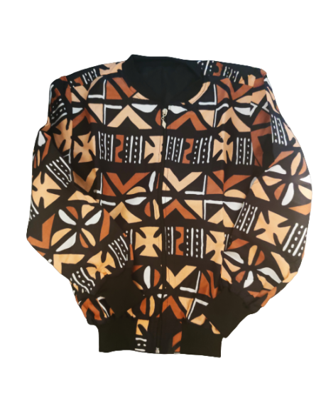 Bomber wax enfant Bogolan