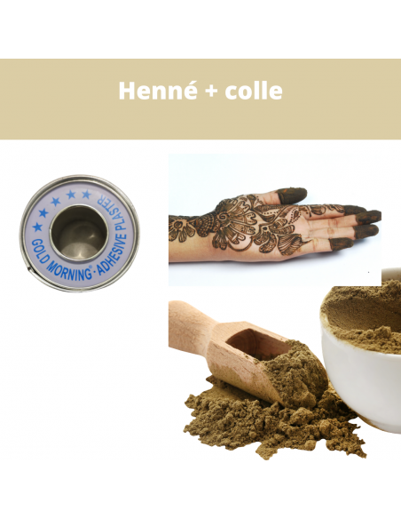 Henné traditionnel + bande adhésive