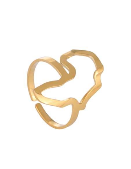 Bague carte d'Afrique