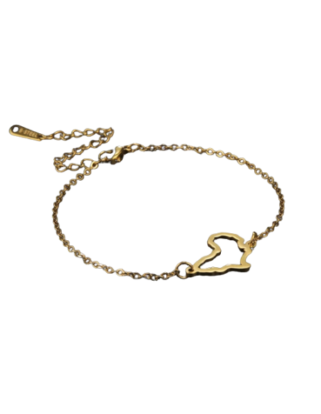 Bracelet carte d'afrique