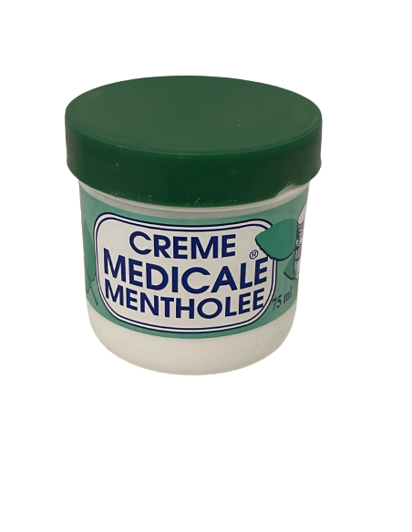 Crème médicale mentholée