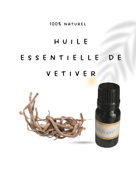 Huile essentielle de vétiver