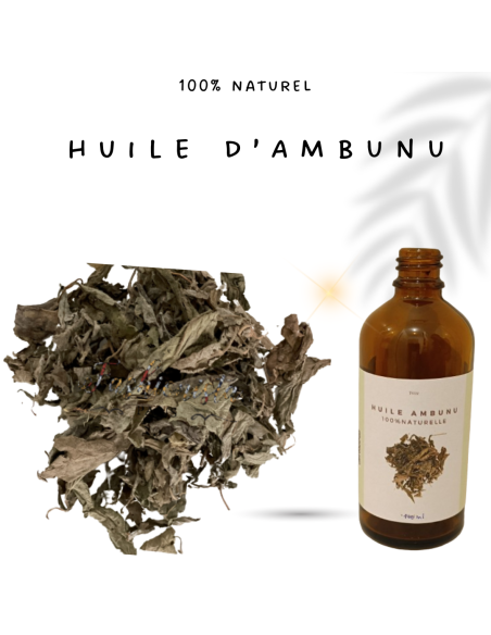 Huile d'Ambunu 100% naturelle