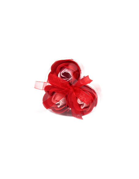 Boîtes de 3 Roses de Savon...