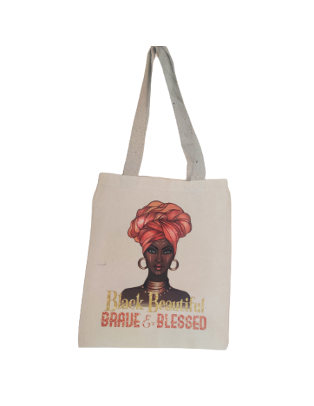 Totebag femme africaine